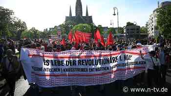 Tausende Menschen erwartet: Polizei findet Steindepots an Mai-Demo-Strecke in Berlin