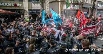 1. Mai Demonstrationen: Zehntausende auf den Straßen – Angriff auf Polizei in Stuttgart