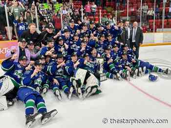 Melfort Mustangs win SJHL championship, advance to Centennial Cup