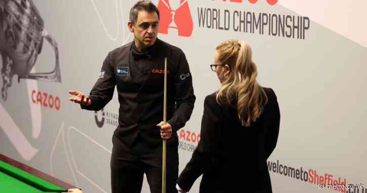 Ronnie O’Sullivan hailed for ‘greatest bit of sportsmanship’ at World Snooker Championship