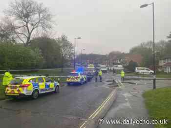 Police close off Somerset Avenue in Harefield