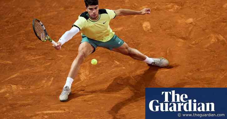 Carlos Alcaraz’s hold on Madrid Open ends with loss to Rublev