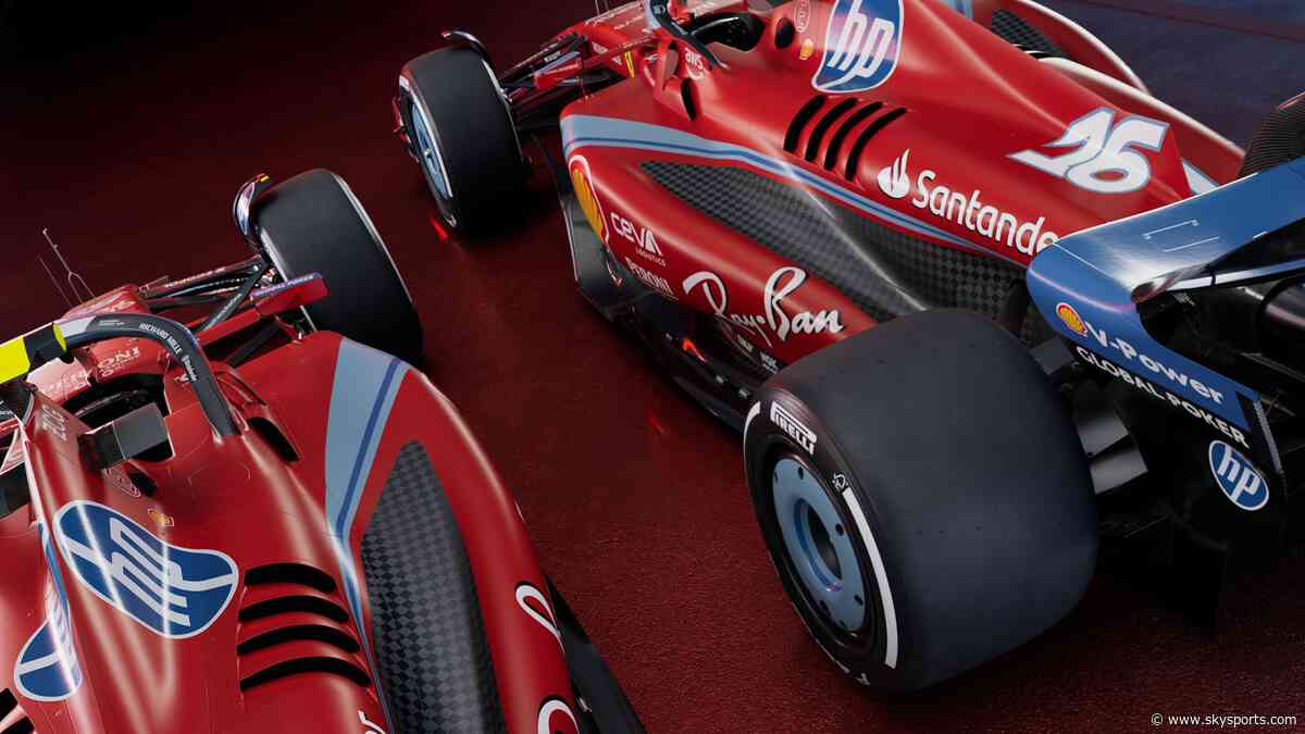 Ferrari reveal new 'blue' car for Miami GP