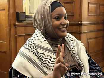 Keffiyeh-waving protesters banned from Queen's Park