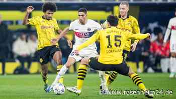 BVB gegen PSG heute im Live-Ticker: Aufstellung mit drei Änderungen bei Dortmund - Bengalos auf Fans geworfen