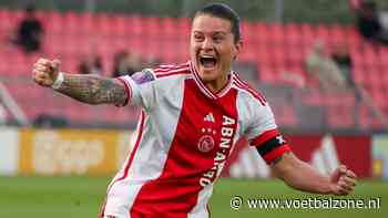 Sherida Spitse zorgt voor zinderend slot van titelstrijd FC Twente en Ajax