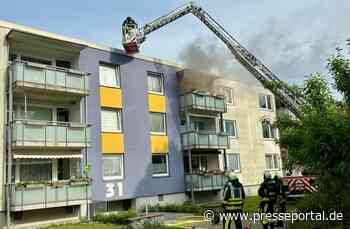 FW-BO: Wohnungsbrand in Bochum-Hiltrop