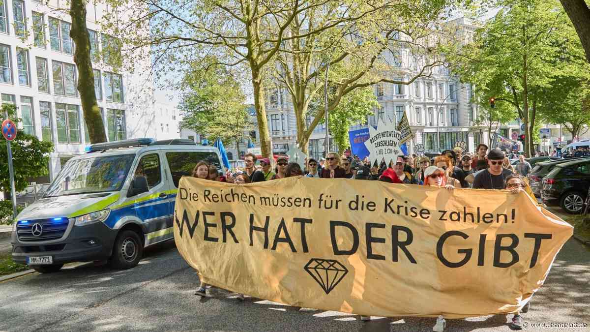 Linksextreme Demos in Hamburg verlaufen friedlich