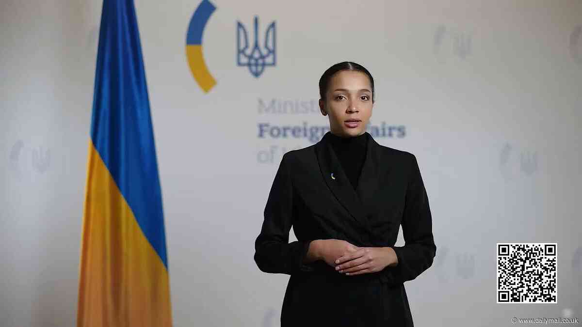 Ukraine unveils AI spokesperson to 'provide timely updates' amid the war with Russia that looks like a real-life influencers