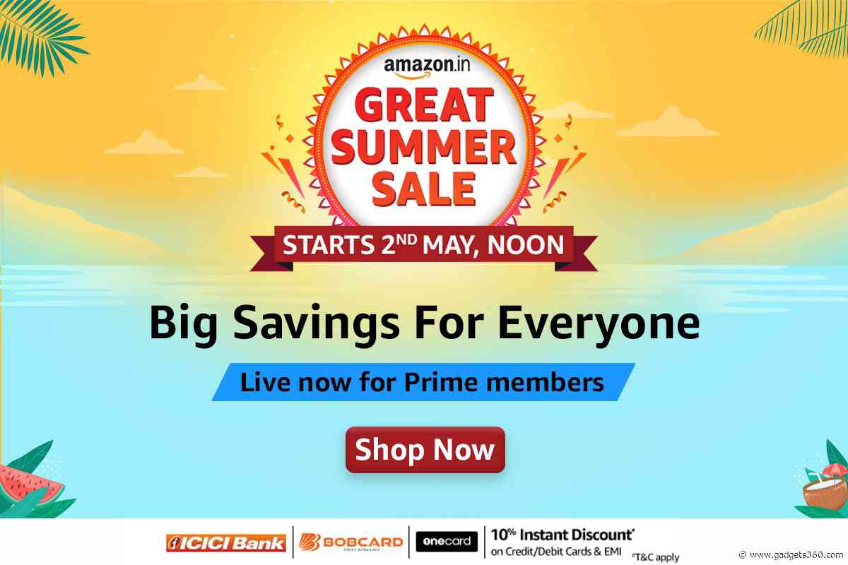 Amazon Great Summer Sale 2024 Goes Live for Prime Members: Best Offers on Mobile Phones, Electronics