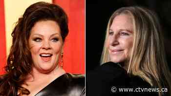 'I win the day': Melissa McCarthy is thrilled Barbra Streisand knows she exists