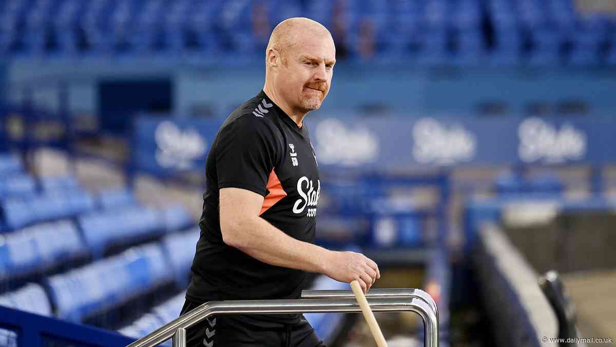Sean Dyche admits Everton's recruitment plans are on hold amid takeover uncertainty... but dismisses fears of a fire-sale, with Jordan Pickford among the stars linked away