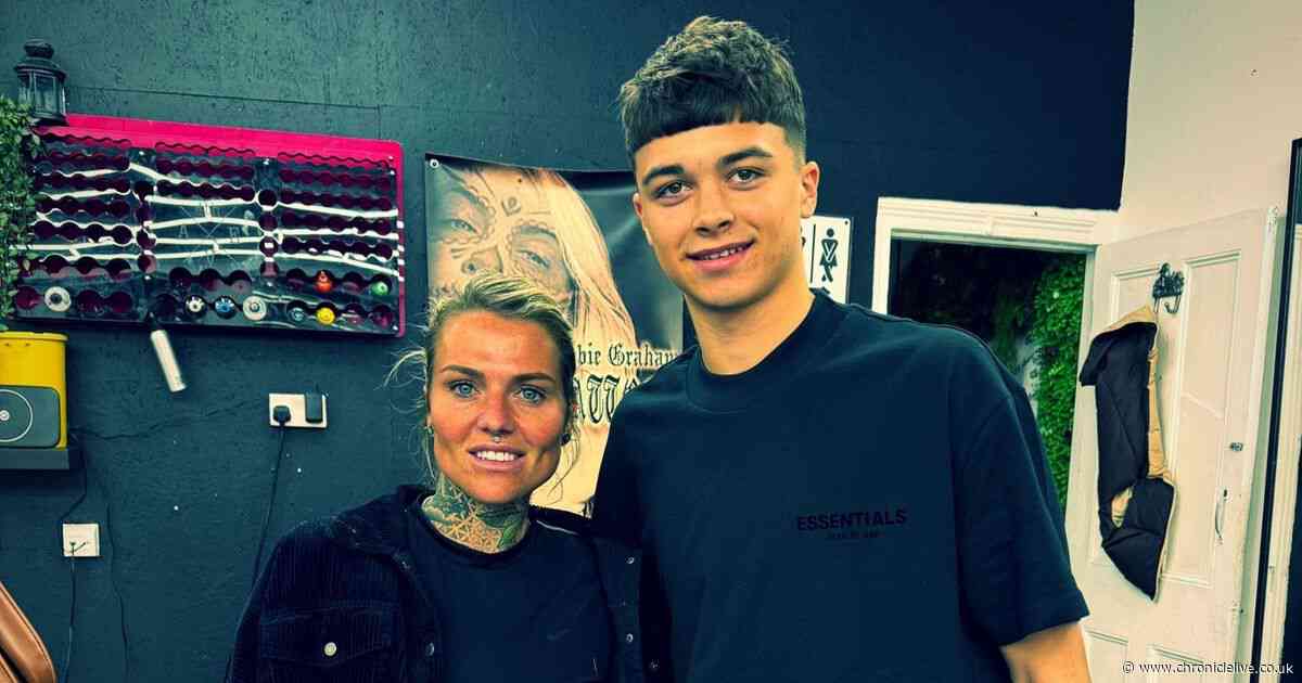Newcastle United's Lewis Miley celebrates 18th birthday with Toon tattoo