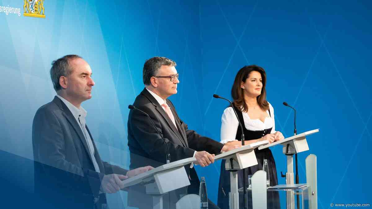 Video in Gebärdensprache: Pressekonferenz nach der Kabinettssitzung (30.04.2024) - Bayern