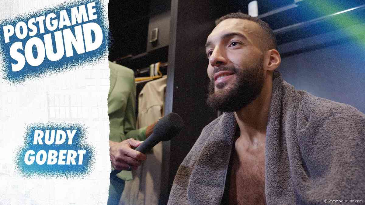 "I'm Really Proud Of The Way We Competed." | Rudy Gobert Postgame Sound | 04.28.24