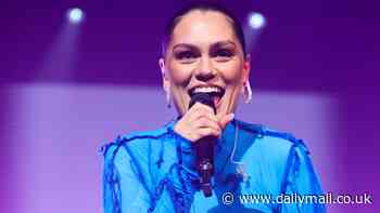 Jessie J shows off her post-baby figure in a skin-tight mesh co-ord as she gives Brazilian fans a one-of-a-kind performance in São Paulo