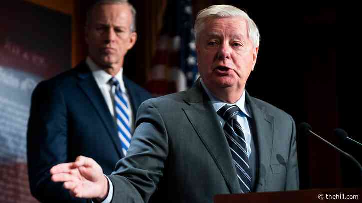 Lindsey Graham claims Biden 'afraid' of pro-Palestinian protesters