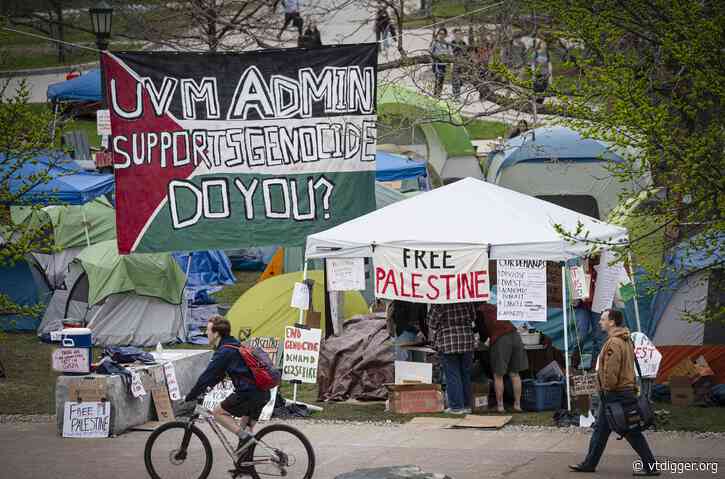 UVM discloses investments as pro-Palestinian protests continue on campus