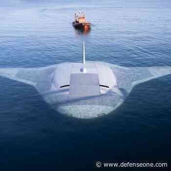 Giant military manta ray drone passes first ocean test