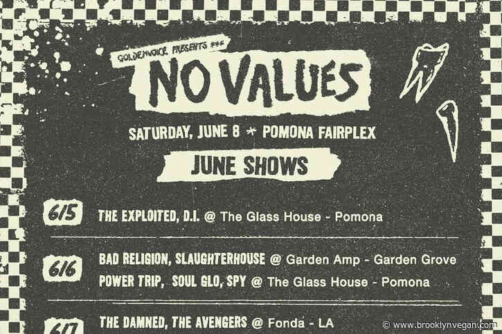 Bad Religion, The Damned, The Jesus Lizard, Scowl & more playing No Values sideshows in CA