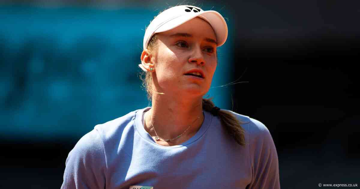 Elena Rybakina 'wasting energy' pleading with tennis bosses as star slams tournament rules