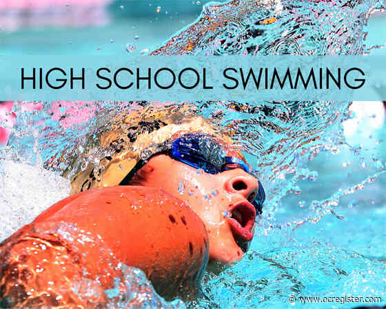 Top Orange County swimming times entering CIF-SS Division 2 prelims, May 1