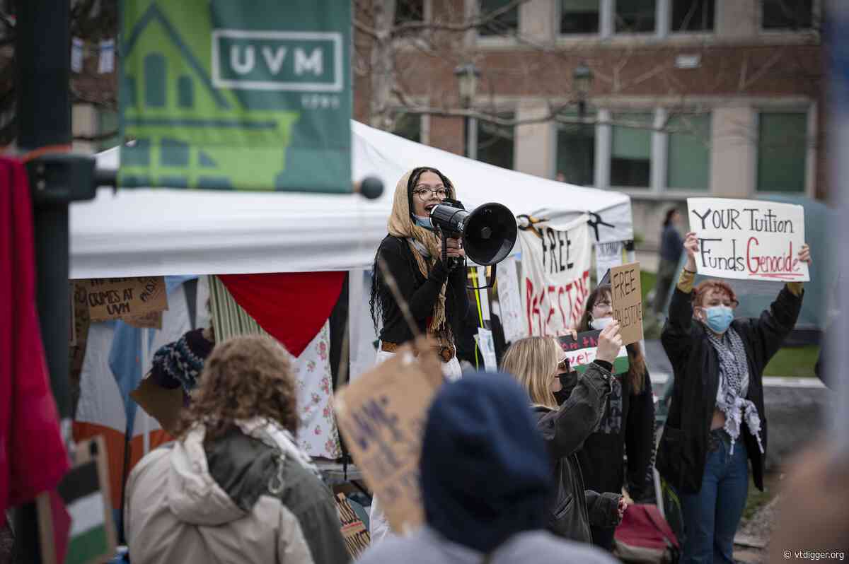 Vermont Conversation: Campus protesters speak out in solidarity with Gaza
