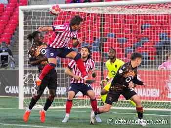SOCCER SLAUGHTER: Atlético Ottawa wipes out Valour FC in opening leg of Canadian Championship