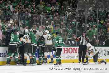 Stars beat Knights 3-2 at home, grab 3-2 series lead in NHL playoffs