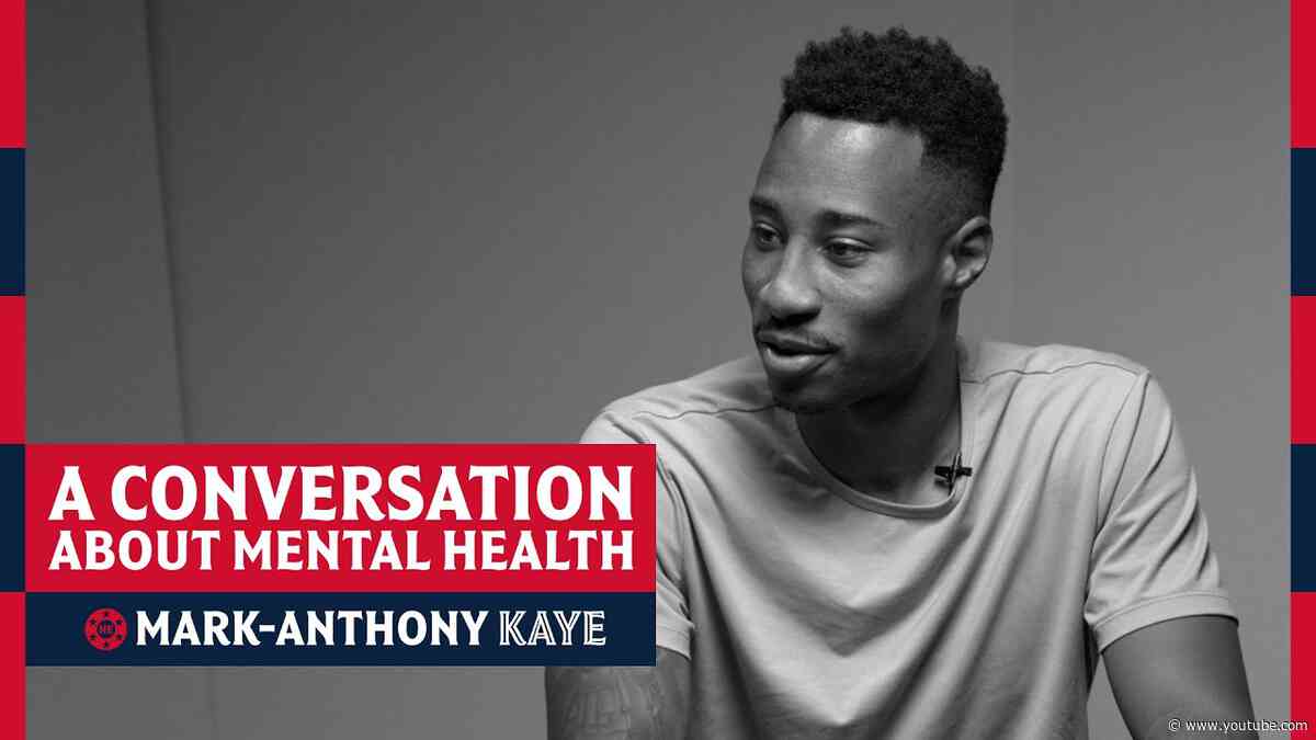 A Conversation on Mental Health with Mark-Anthony Kaye