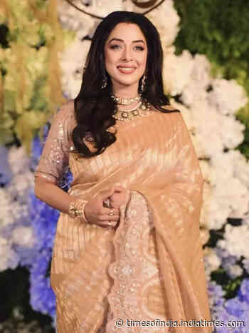 Rupali Ganguly has a sari for every occasion
