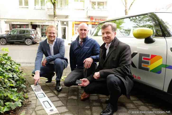 Köln installiert die ersten Bordstein-Ladestationen
