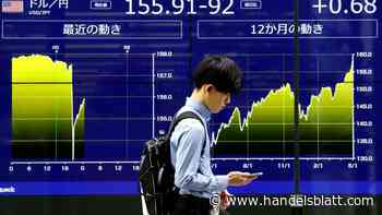 Asien Börsen: Japans Nikkei kämpft sich ins Plus – Yen und Wall Street belasten