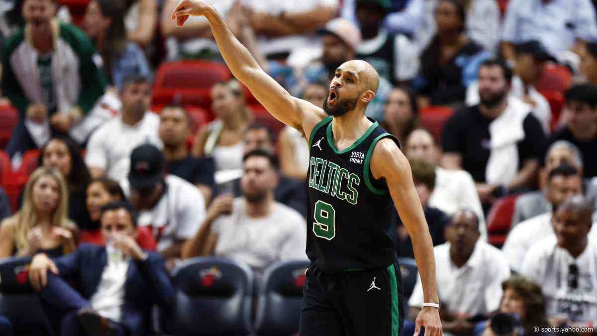 Celtics again overwhelm short-handed Heat 118-84 to win Game 5, advance to next round