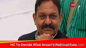 Allahabad HC To Decide Ghazipur SP Candidate Afzal Ansari`s Political Fate Today