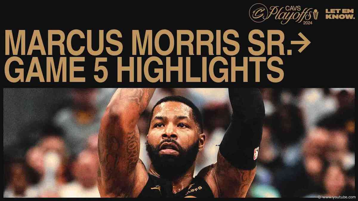 Marcus Morris Sr. | Cavs vs Magic, Game 5 Highlight | 4.30.2024