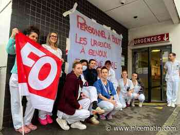 "C'est inhumain": les infirmières et aides-soignantes des urgences de Gassin en grève illimitée, crainte pour les hôpitaux du Var