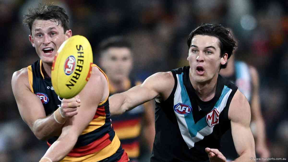 Live AFL scores 2024, Adelaide Crows vs Port Adelaide Power in Showdown LV, Round 8 updates, stats, blog, start time, teams, how to stream, news