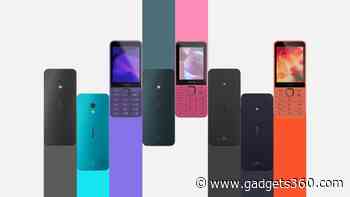 Nokia 215 4G, Nokia 225 4G and Nokia 235 4G Feature Phones Launched: Price, Specifications