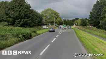 Two-vehicle crash closes Devon road