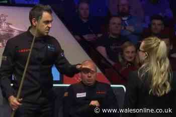Ronnie O'Sullivan clashes with female referee twice as he's dumped from World Snooker Championship