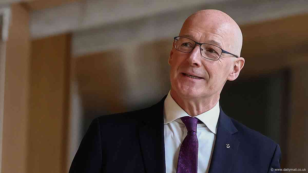 'Sturgeon apologist' John Swinney will officially launch bid for SNP leadership TODAY… as poll finds Scots would prefer rival Kate Forbes despite backlash at devout Christian views