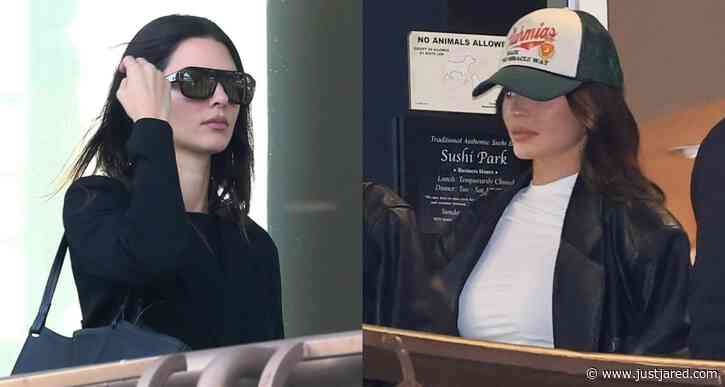 Kylie Jenner Seemingly Shuts Down Pregnancy Rumors During Night Out with Sister Kendall