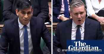 PMQs: Sunak and Starmer clash over taxes and pensions – video