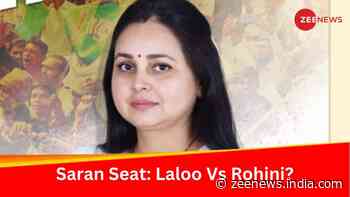 It`s Laloo Prasad Yadav Vs Rohini Acharya In Bihar`s Saran LS Seat