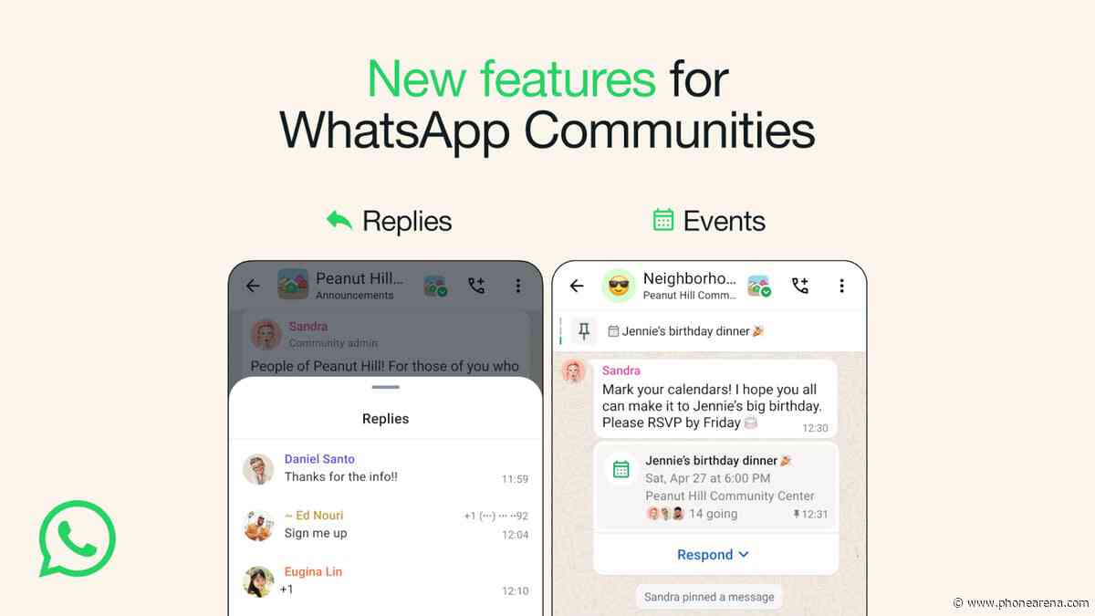 WhatsApp rolls out new features for Communities and groups
