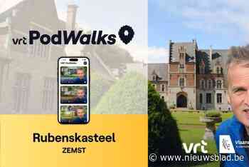 VRT PodWalk van Arnaut Houben gidst wandelaars langs Rubenskasteel