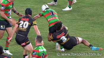 LIVE NRL: Panthers star sin-binned for ugly hip drop as Souths dominate early