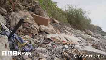 Landfill waste enters beaches and sea - scientists