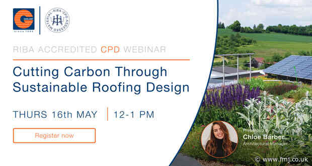 RIBA CPD Webinar: Cutting Carbon Through Sustainable Roofing Design
